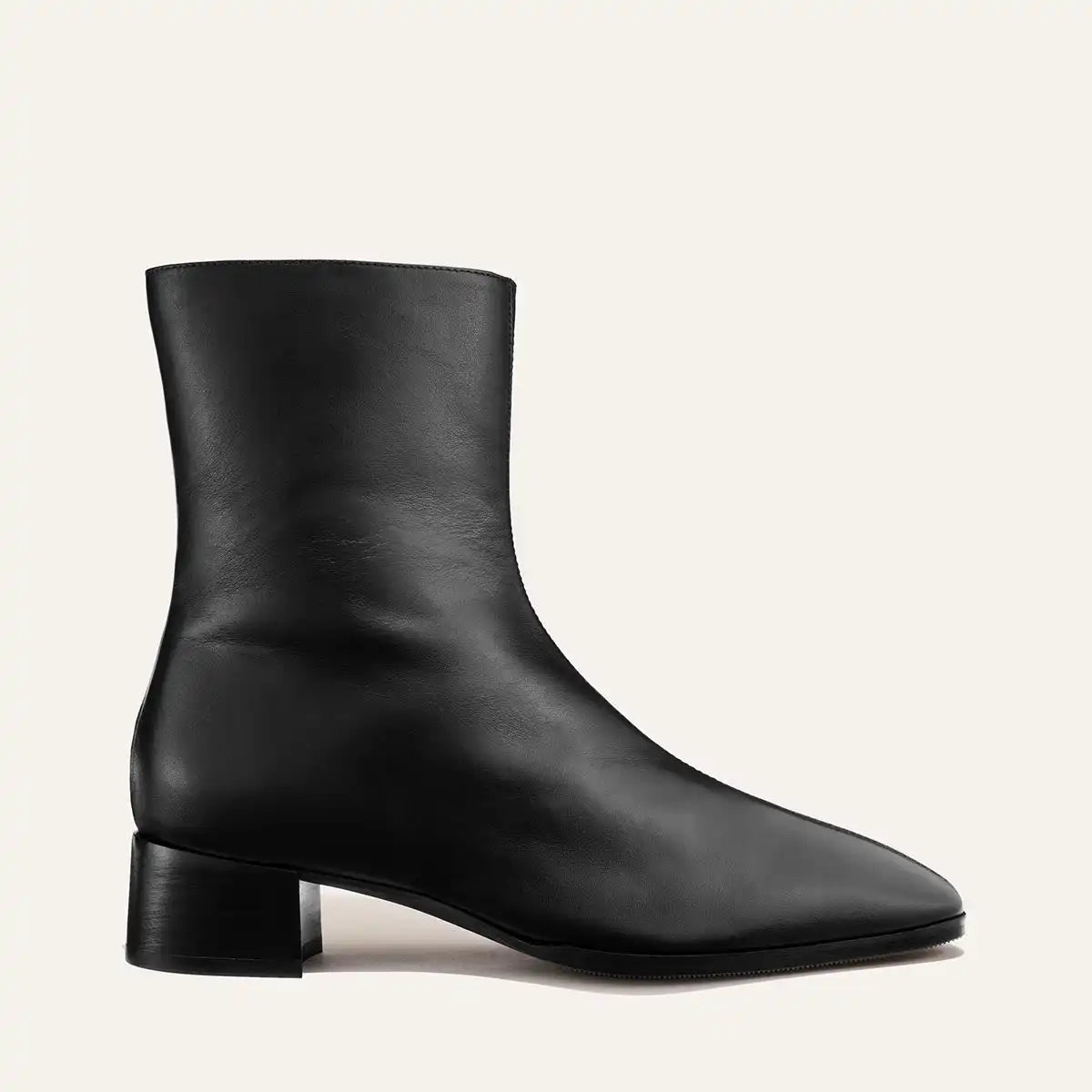 The Phoebe Boot - Black Calf