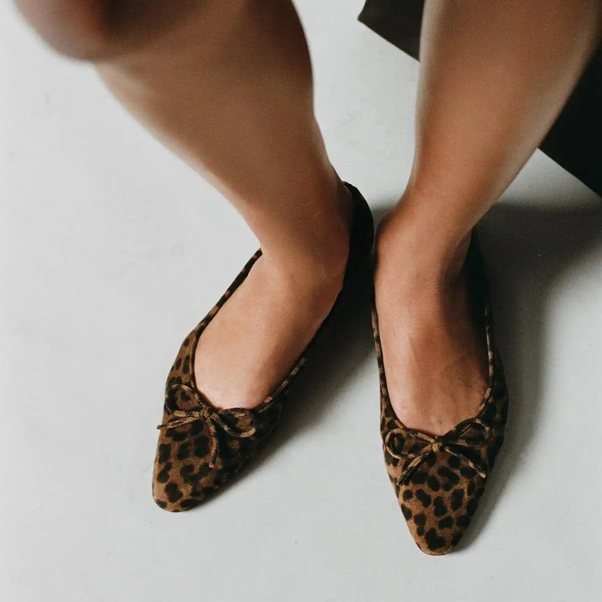 The Salamanca - Brown Leopard Suede