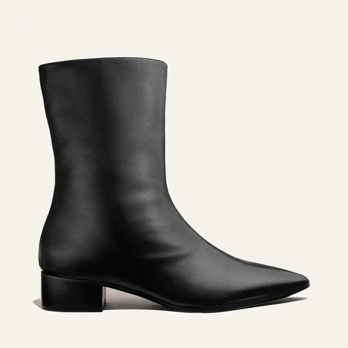The Hayes Boot - Black Nappa