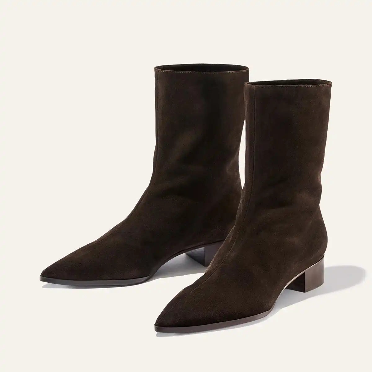 The Hayes Boot - Dark Chocolate Suede