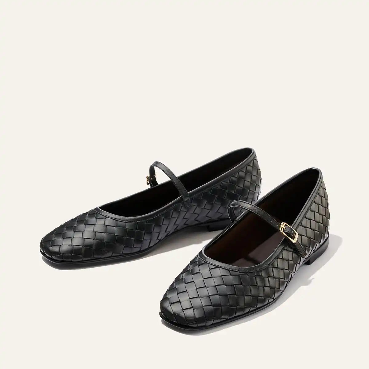 The Fonteyn Jane - Black Woven Pasado Nappa