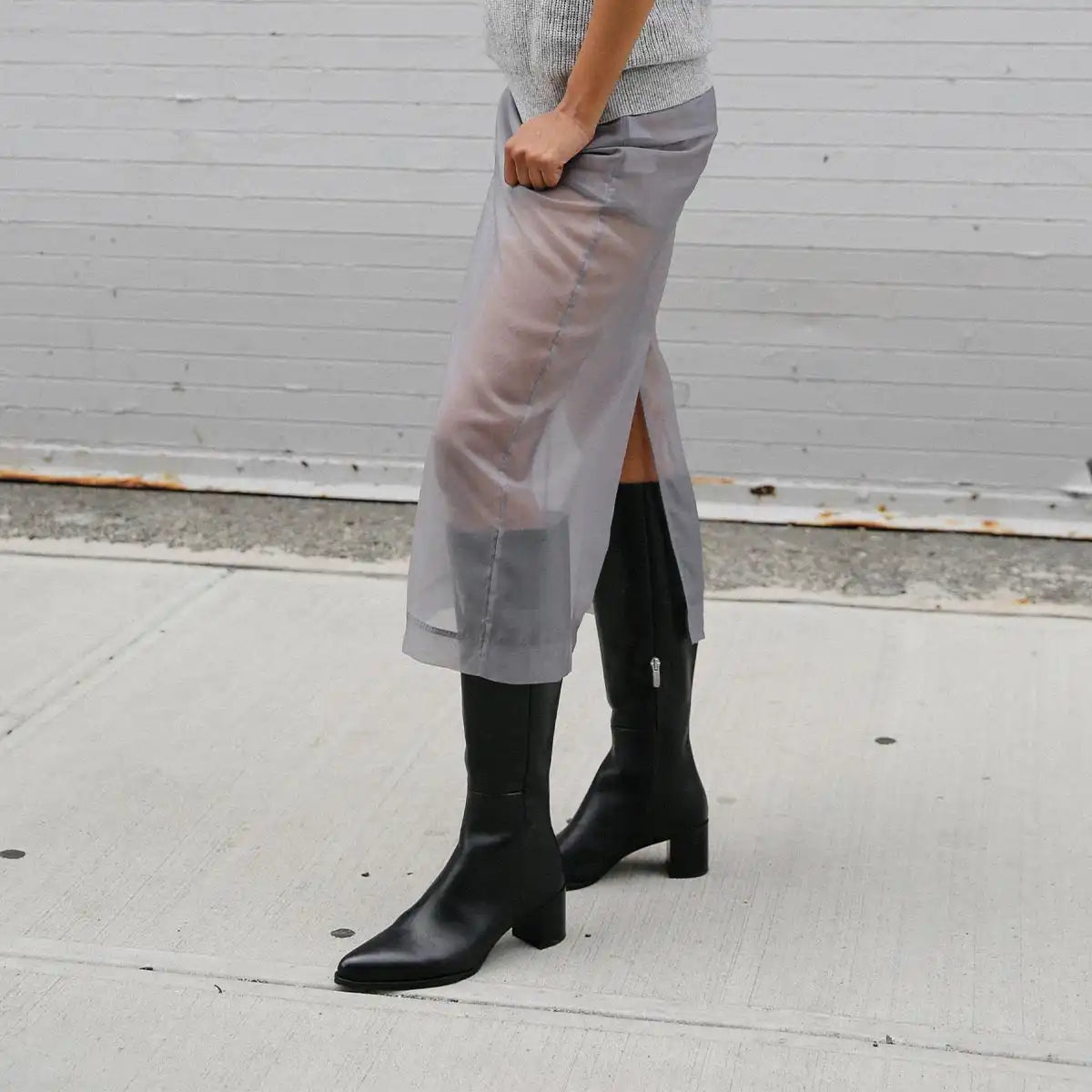 The Uptown Boot - Black Calf