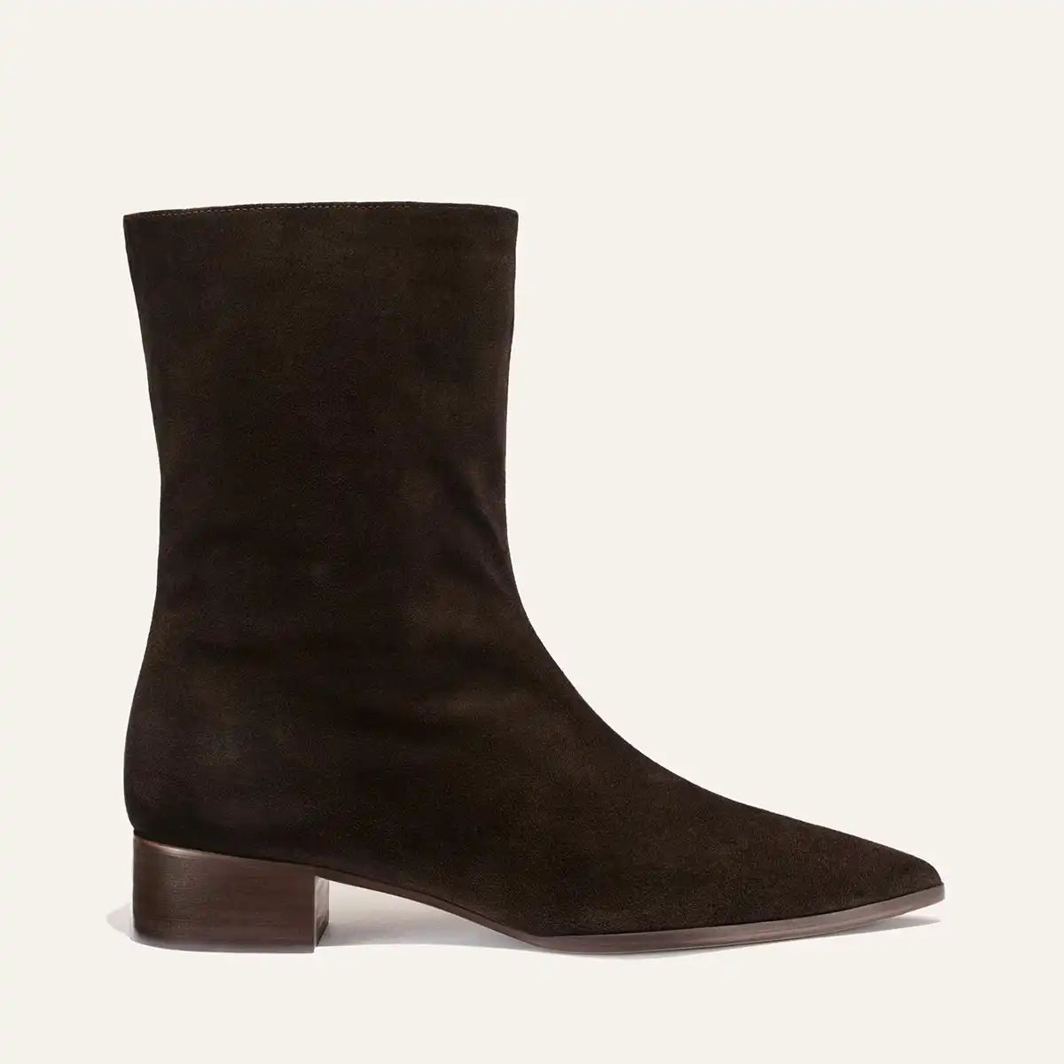 The Hayes Boot - Dark Chocolate Suede