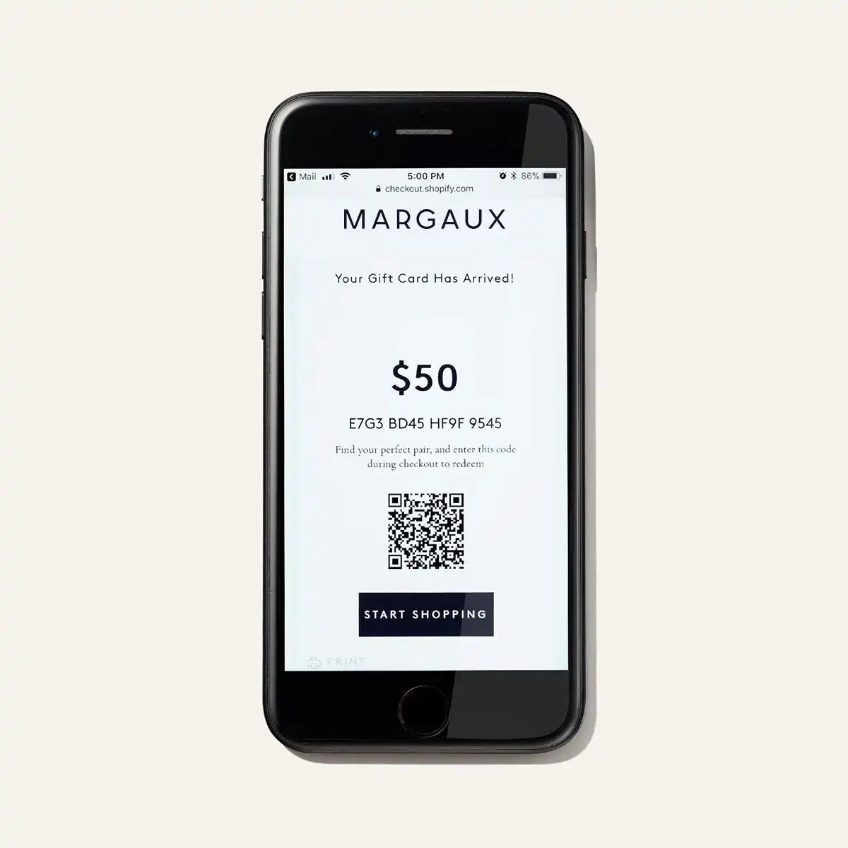 The E-Gift Card