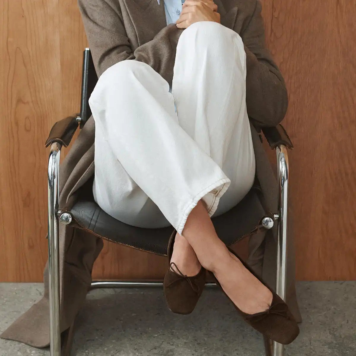 The Fonteyn - English Brown Suede