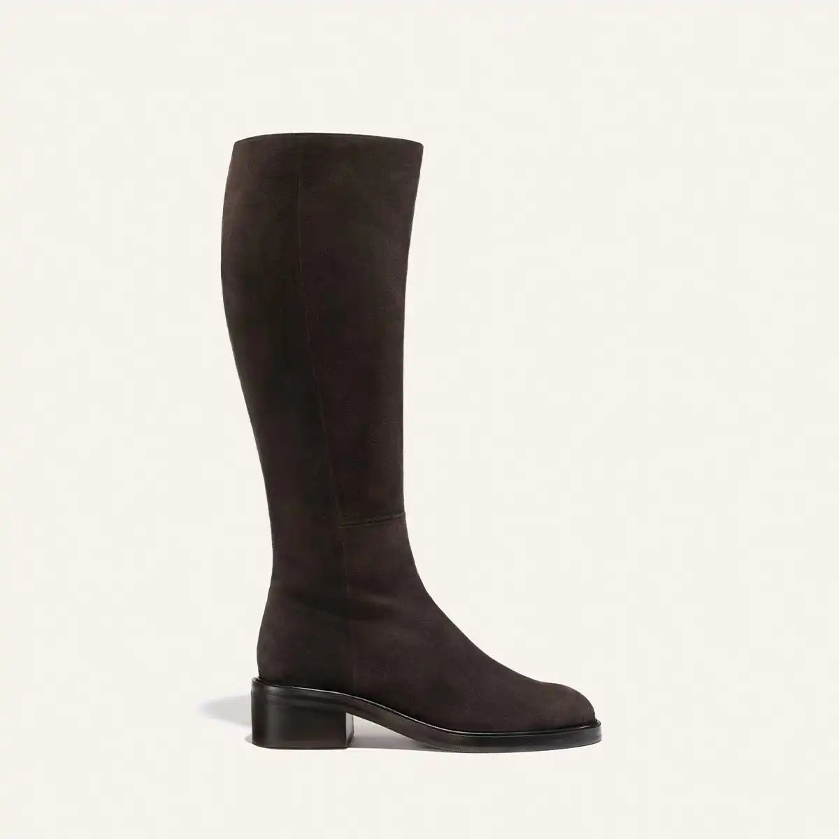 The City Boot - Dark Chocolate Suede
