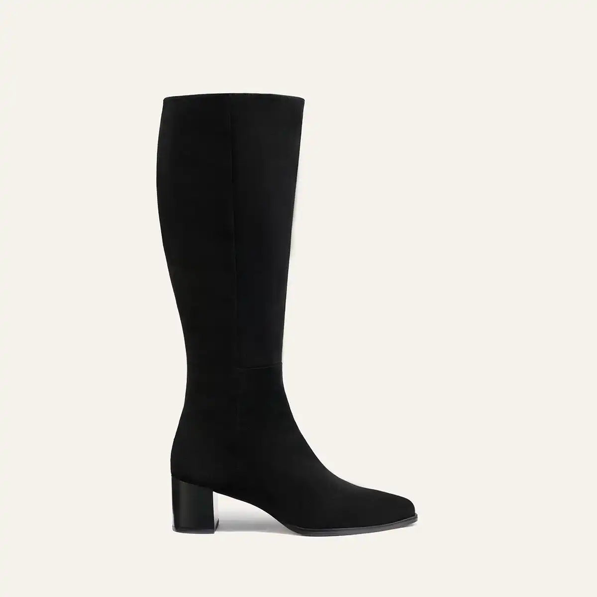 The Uptown Boot - Black Suede