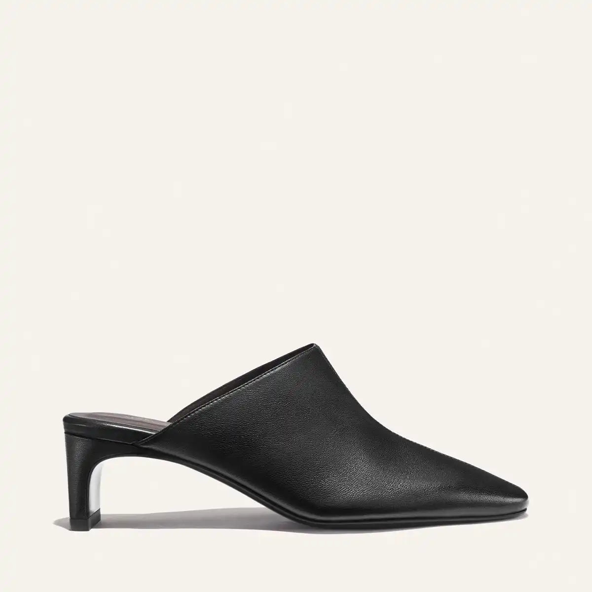 The Brera Mule - Black Nappa