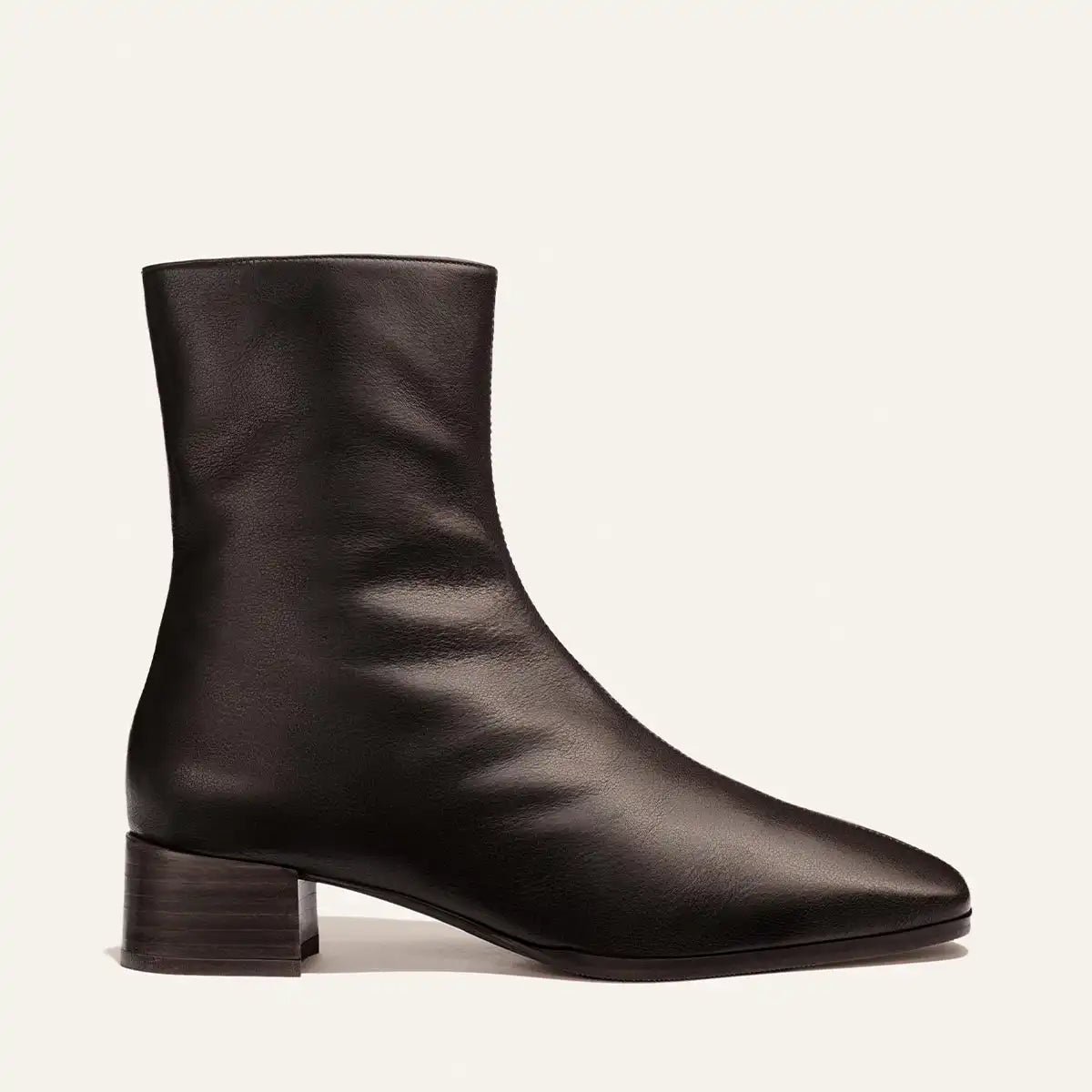 The Phoebe Boot - Dark Chocolate Calf