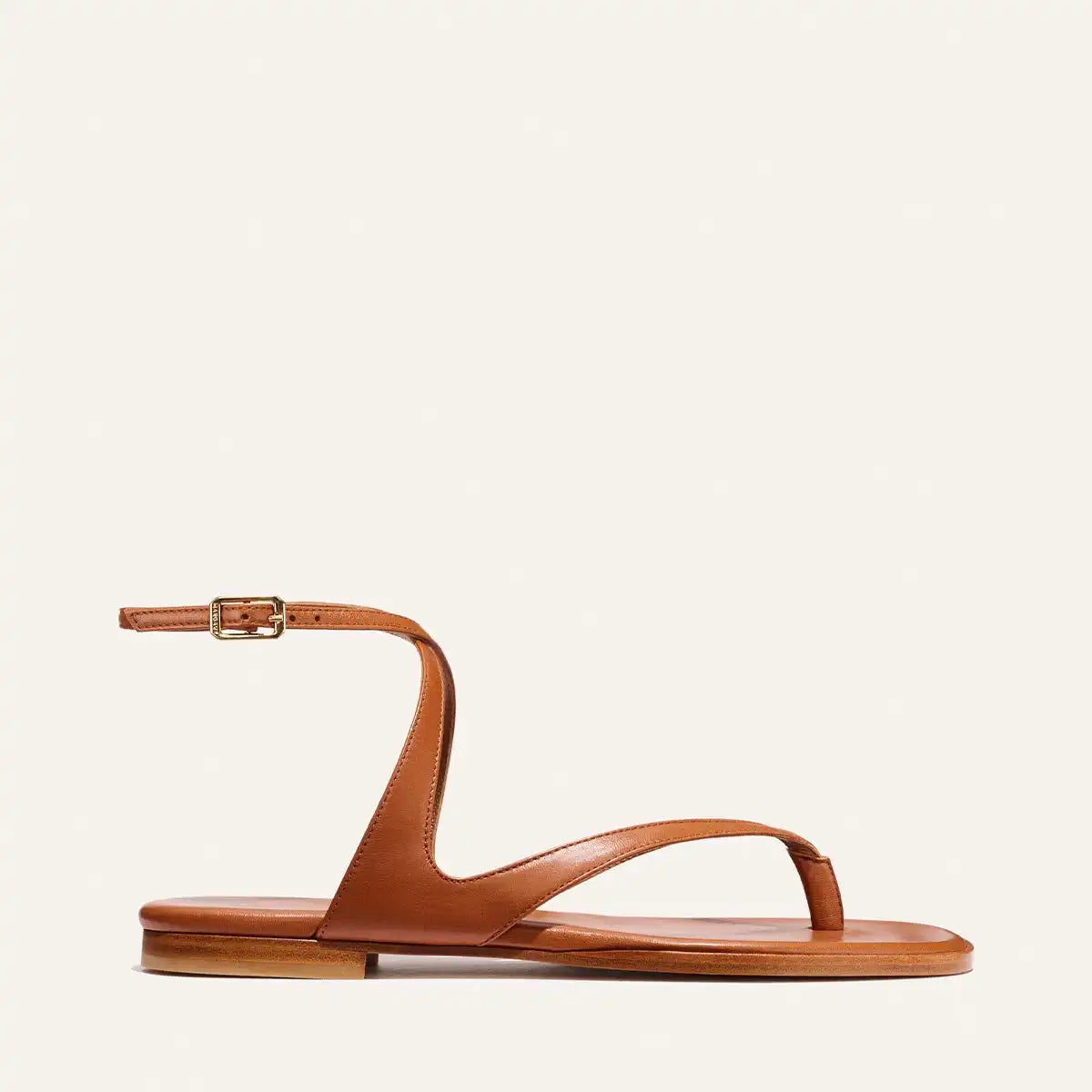 The Palermo Sandal - Saddle Nappa