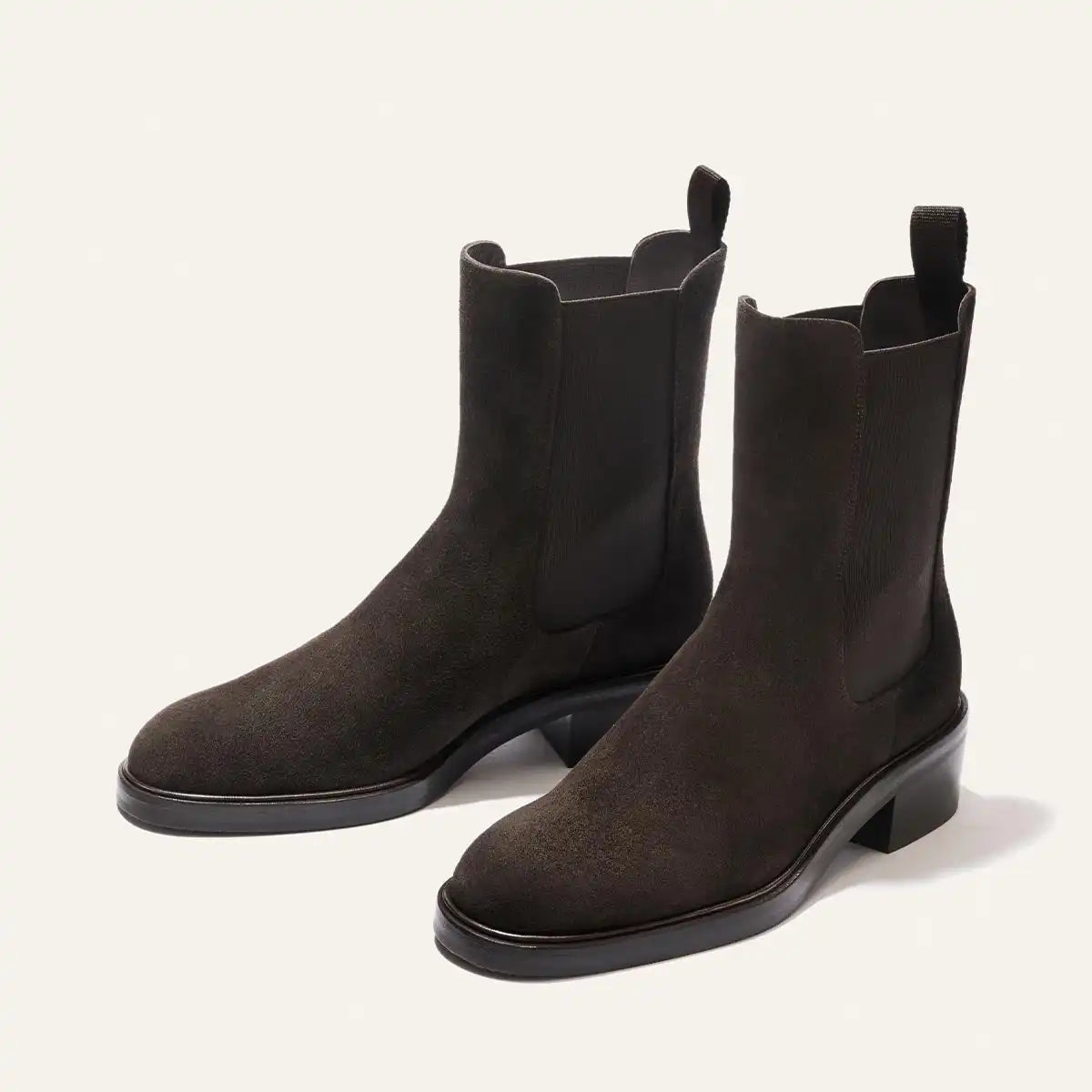 The City Chelsea Boot - Dark Chocolate Suede
