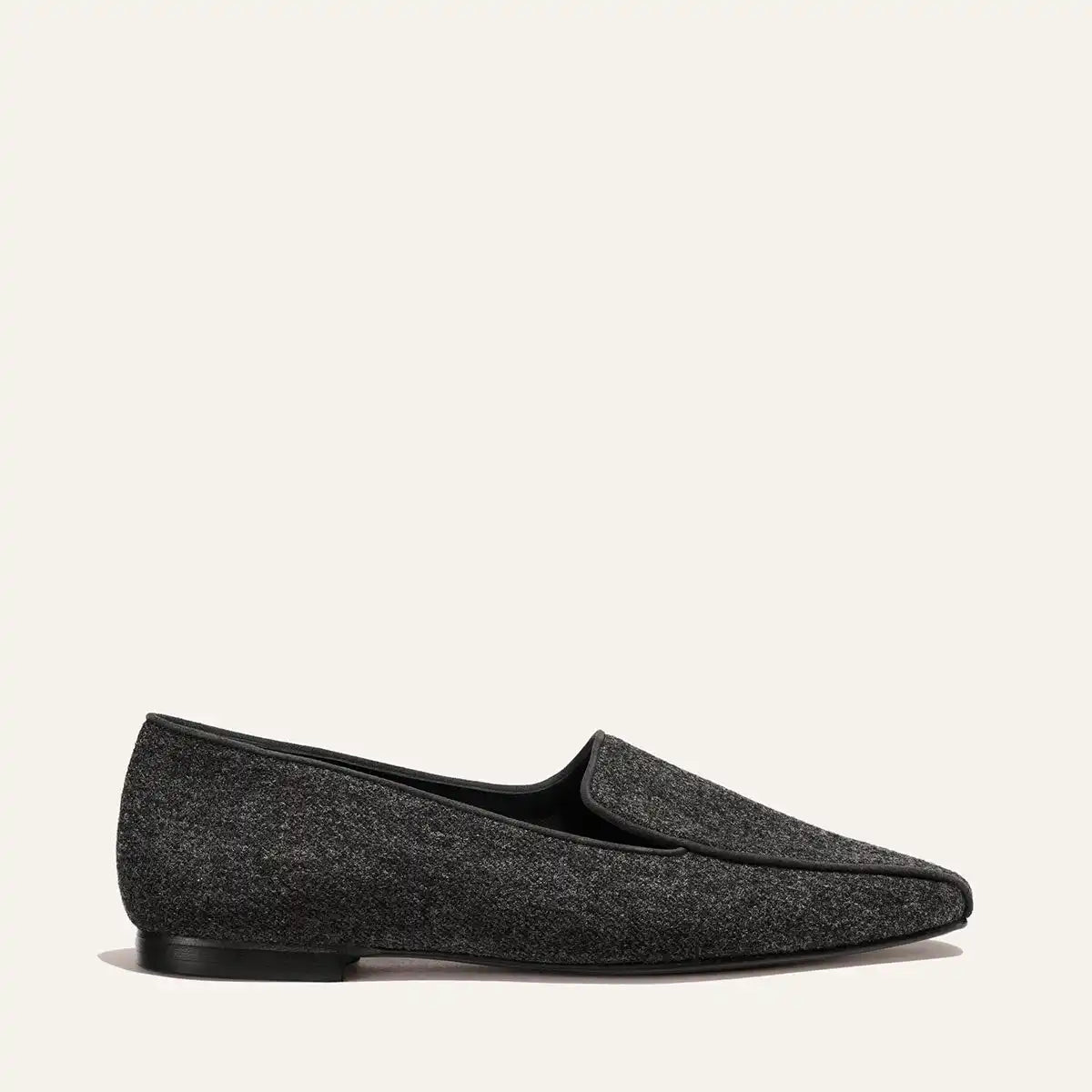 The Portia Loafer - Grey Flannel