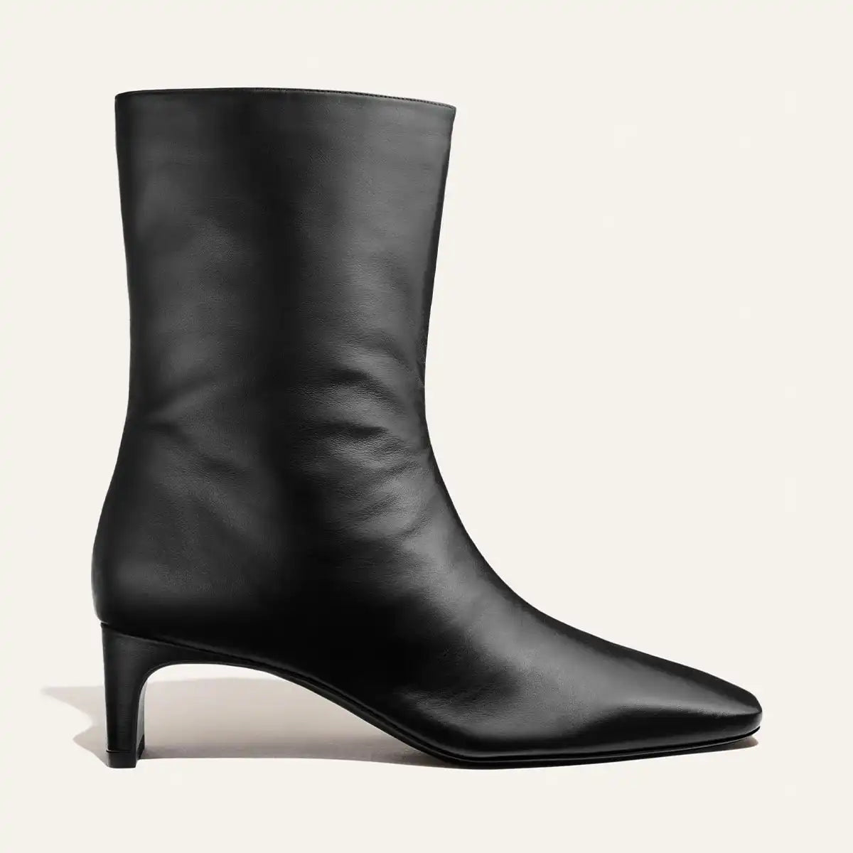 The Brera Boot - Black Nappa