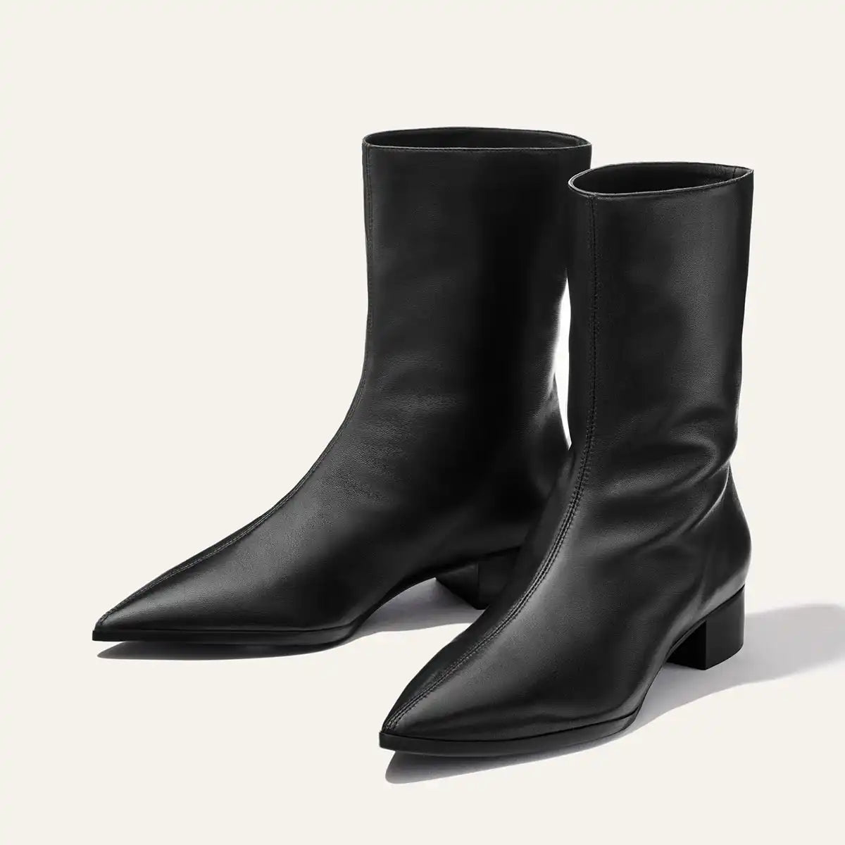 The Hayes Boot - Black Nappa