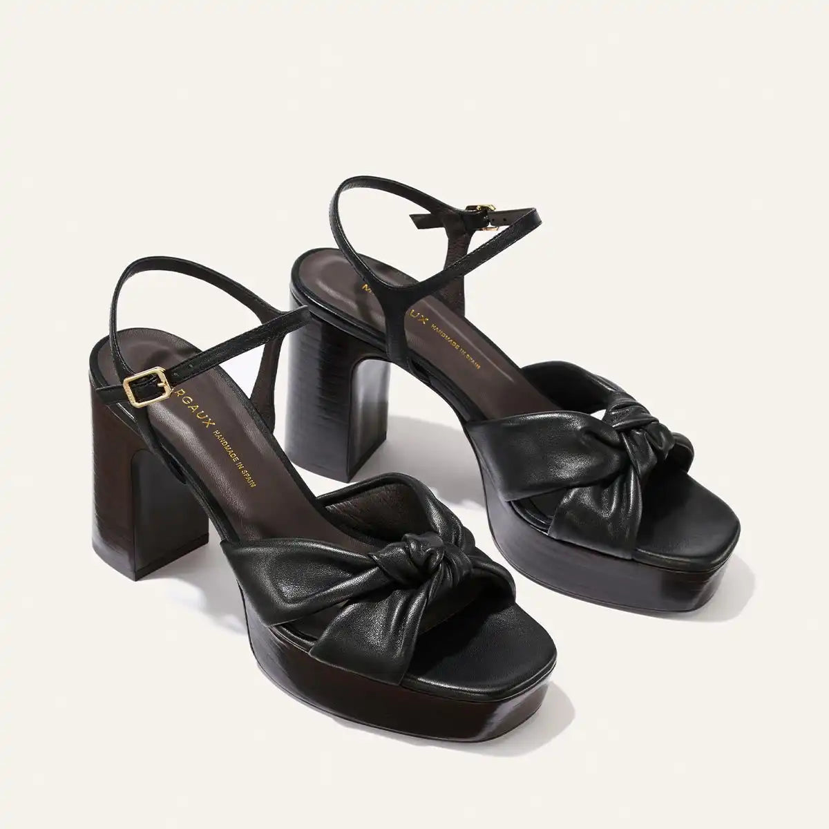 The Sabine Platform - Black Glove Nappa