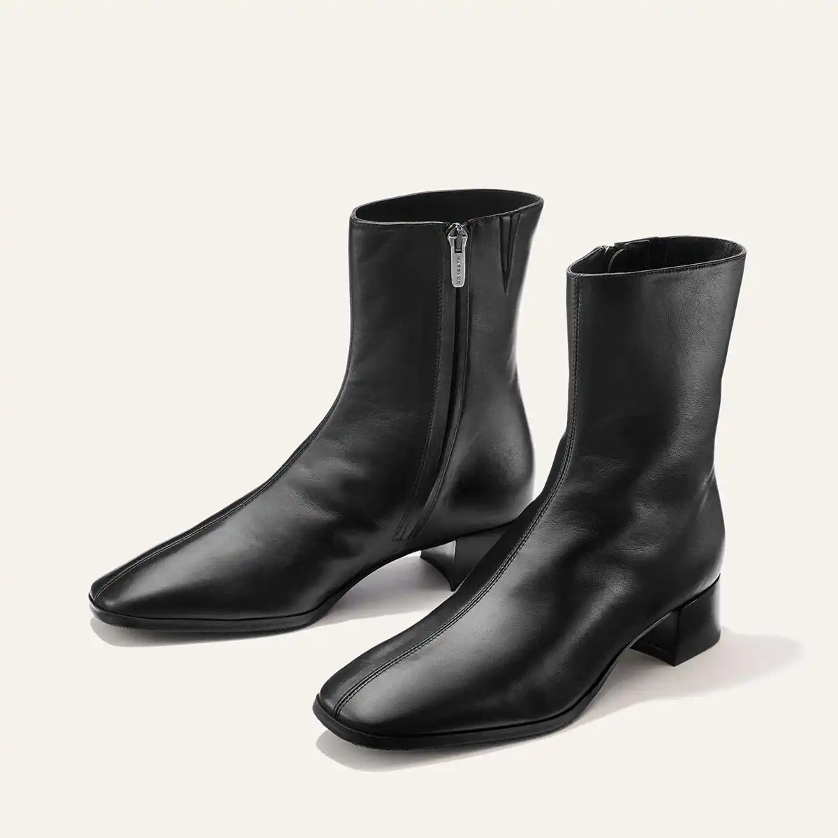 The Phoebe Boot - Black Calf