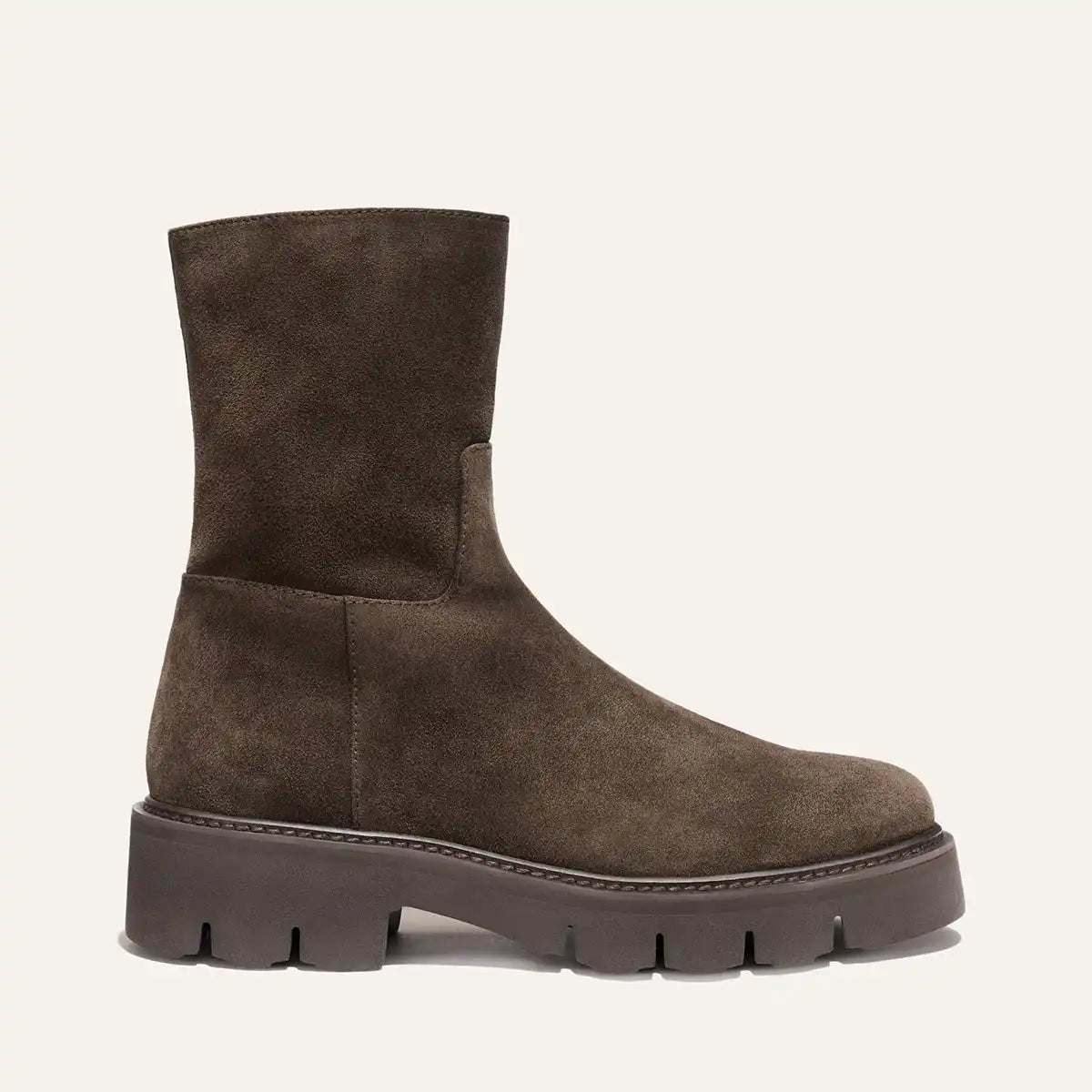 The Wells Boot - English Brown Suede