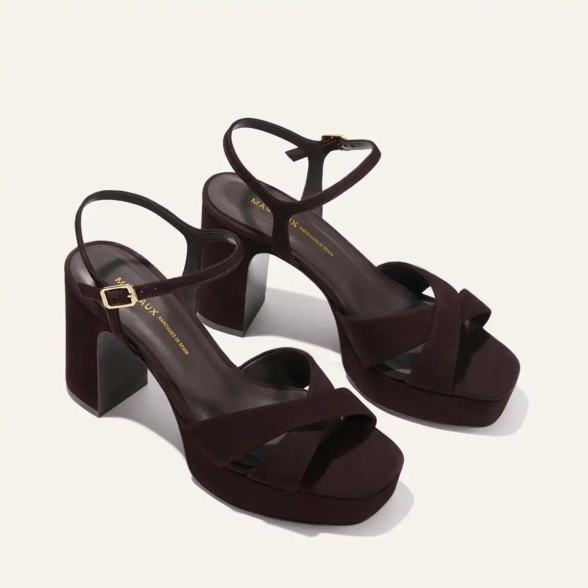 The Paloma Platform - Espresso Suede
