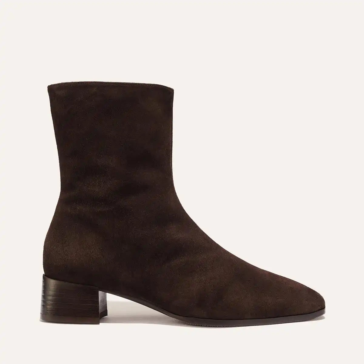 The Phoebe Boot - Molasses Suede