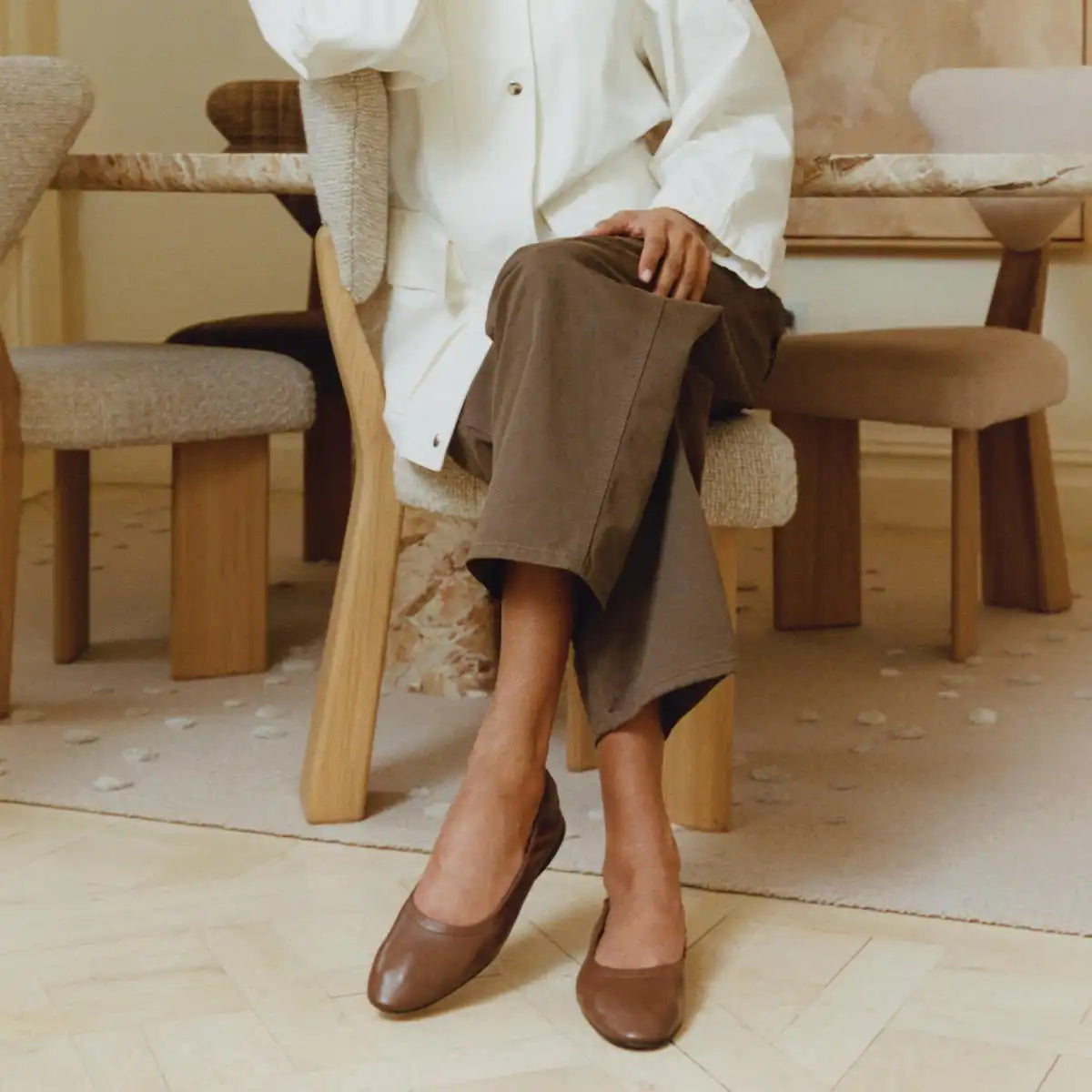 The Pascale - Cognac Nappa