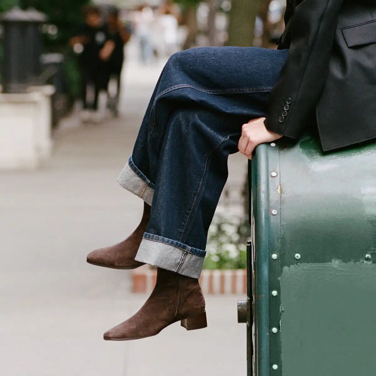 The Phoebe Boot - Molasses Suede