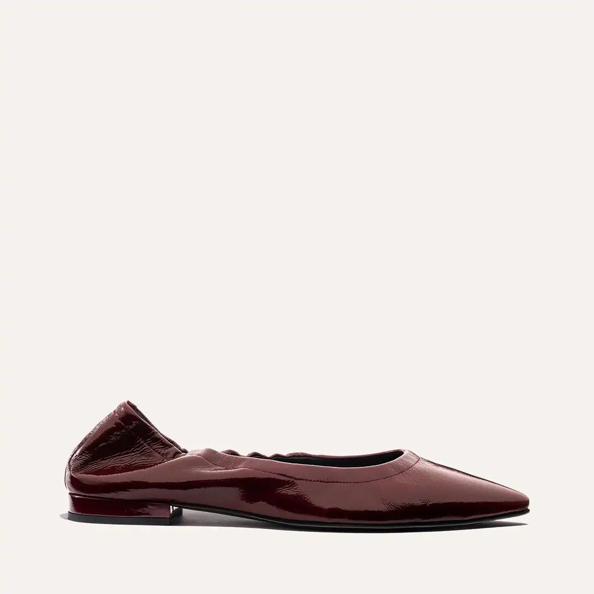 The Roma - Merlot Crinkle Patent