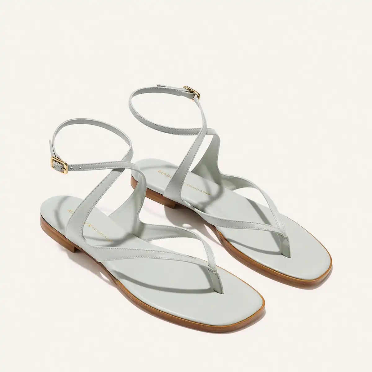 The Palermo Sandal - Sky Nappa