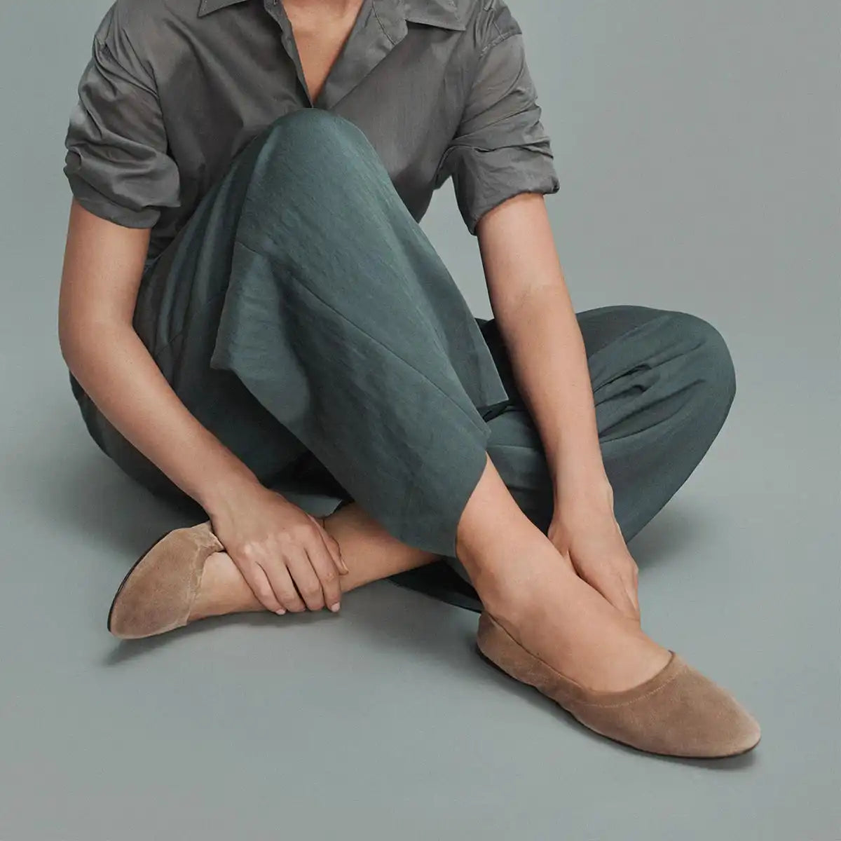 The Pascale - Cappuccino Suede