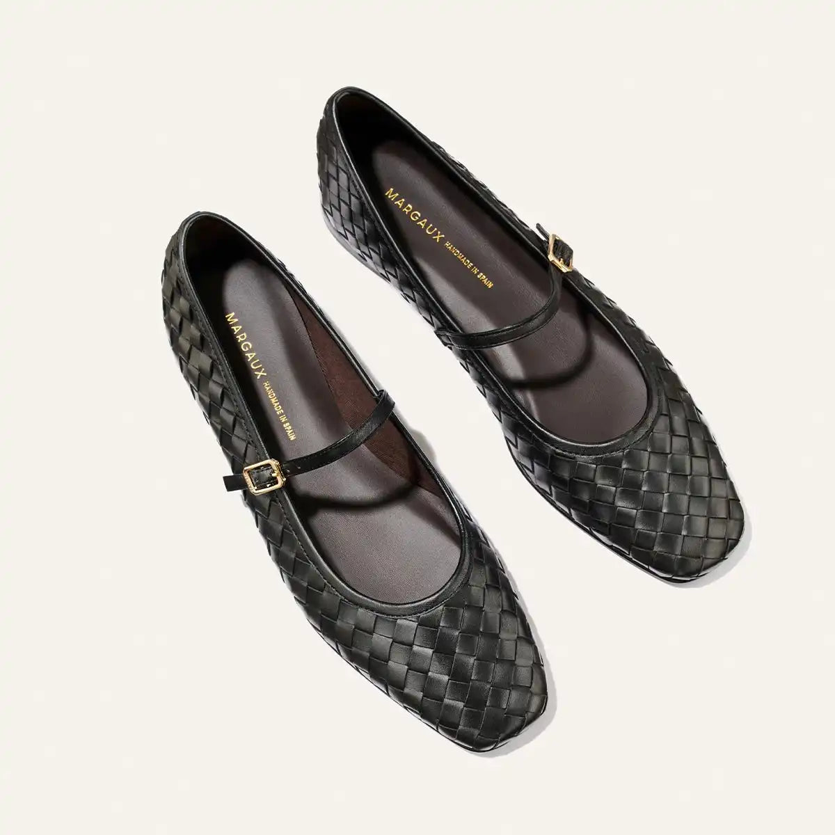 The Fonteyn Jane - Black Woven Pasado Nappa