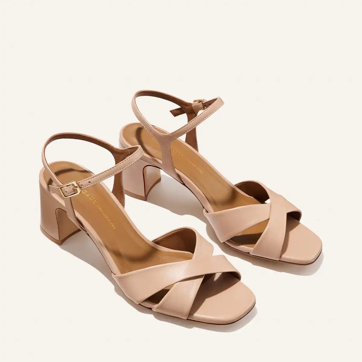 The Paloma Sandal - Dune Nappa