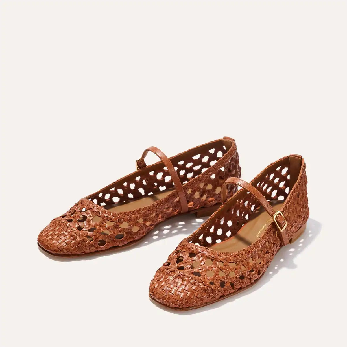 The Fonteyn Jane - Saddle Woven Leather