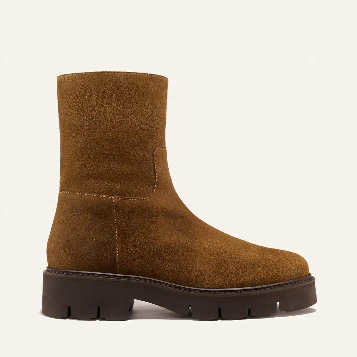 The Wells Boot - Cedar Suede
