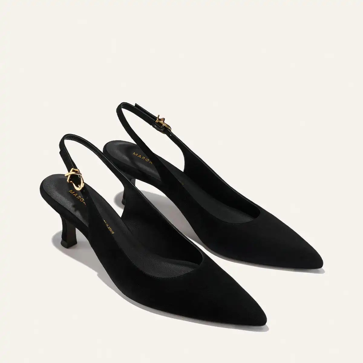The Colette - Black Suede